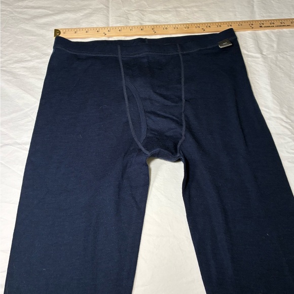 Mountain Warehouse Extreme Men's Wool Rich Blend Base Layer Navy Blue Large - Picture 4 of 9